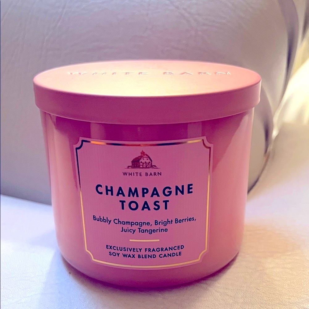 Champagne Toast Candle!